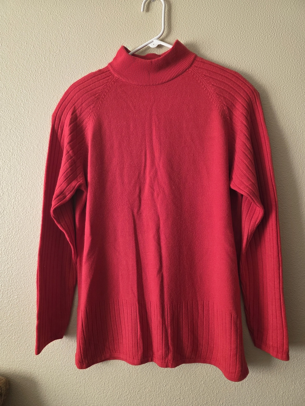 Bentley Red Knit Sweater - Classic Crewneck